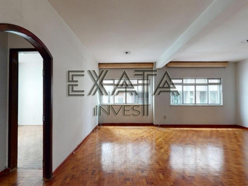 Imagem 4 de 30 de Apartamento Super Confortável De 135 M² Na Bela Vista, Bom Para Reforma. - Ap01010 - 70085078