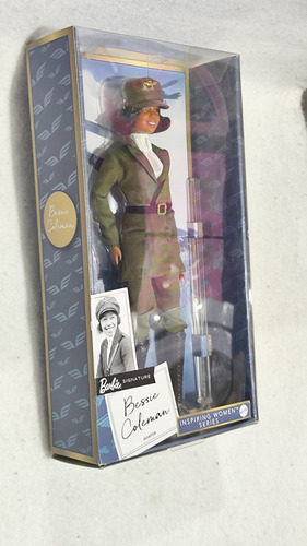 Bessie Coleman Muñeca Barbie Signature Inspiring Women