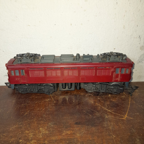 Locomotiva Trem Ferrorama Bordô Antiga Não Liga. Xp 1500