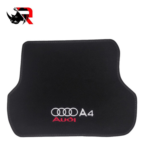 Imagen 4 de 6 de Tapete Automotriz Compatible Con Audi A4 / Rojo / M2