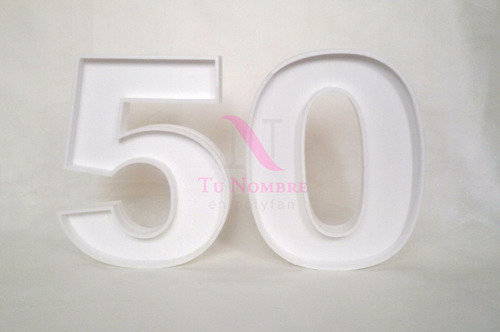 Letra 20 Cm Personalizada Hueca Carteles Polyfan Tu Nombre