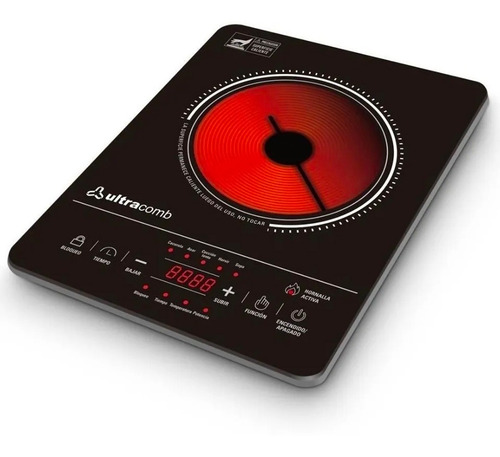 Anafe Electrico Vitroceramico Ultracomb 2211 Digital Tactil