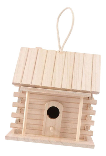 Caja De Anidación De Pájaros De La Casa De Madera, Casa De