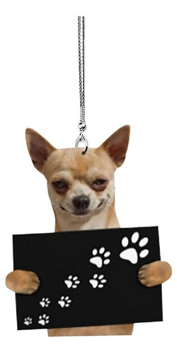 Adorno Colgante De Perro Chihuahua Mascotas Retrovisor