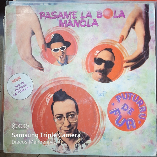 Vinilo Puturro De Fua Pasame La Bola Manola Drw Bi1