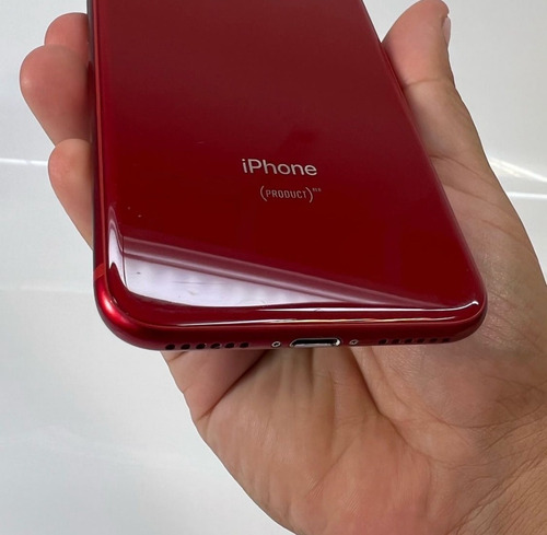 Imagen 5 de 10 de Apple iPhone 8 64gb Red Cargador Cable Funda Templado Cuota