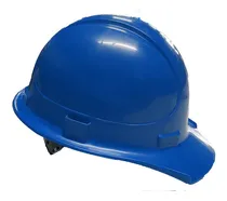 Comprar Casco De Seguridad Industrial Obra Arnes A Punto Color Azul