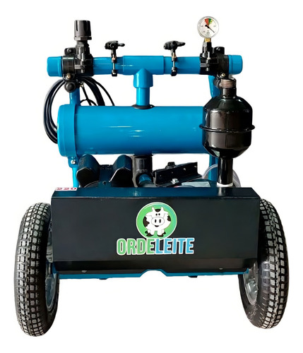 Ordenhadeira Movel Carrelo Bv300 Motor 1cv C/ 2 Conjuntos
