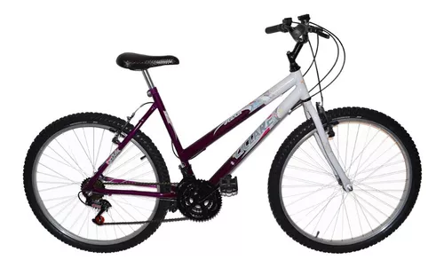 Bike Mtb Feminina Wendy Rosa Aro 26