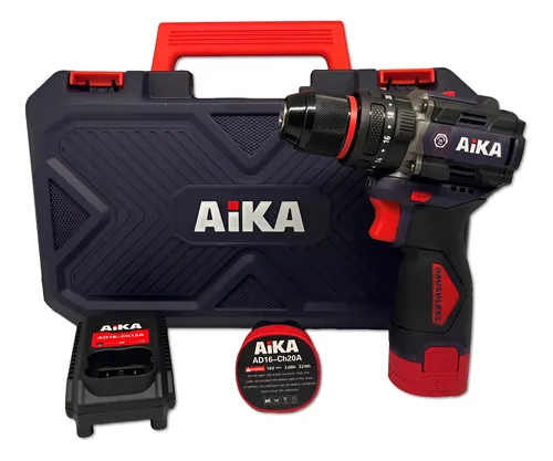 Parafusadeira E Furadeira Com Impacto 16v Aika - Ad-dr10a