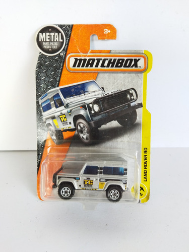 Matchbox Land Rover 90 Camioneta Gris Taylor 48/125