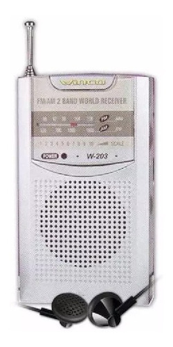 Radio Winco W-203 Am/fm Con Auriculares Local Zona Recoleta