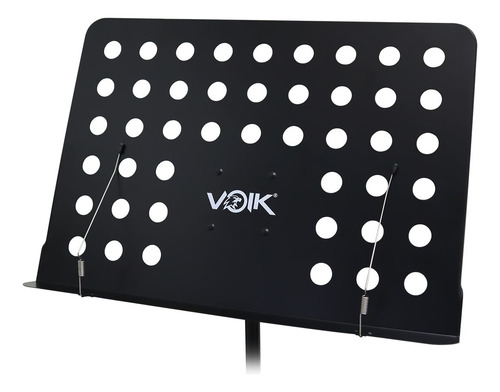 Kit Com 10 Estantes Para Partitura Ajustável Voik Ms-714 Cor Preto