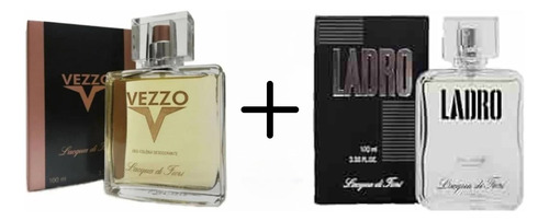 Perfume Lacqua Di Fiori Amadeirado Marcante Vezzo E Ladro Combo Kit 2 Un