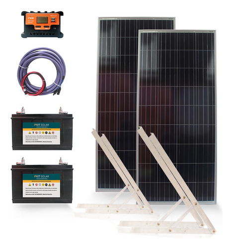 Kit Solar Portátil Televisión Ventilador Luces | Exclusivo