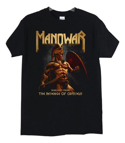 Polera Manowar The Revenge Of Odysseus Metal Abominatron