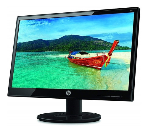 Monitor Led Hp 18.5 19 19ka Hd Vga 60hz Antirreflex Color Negro