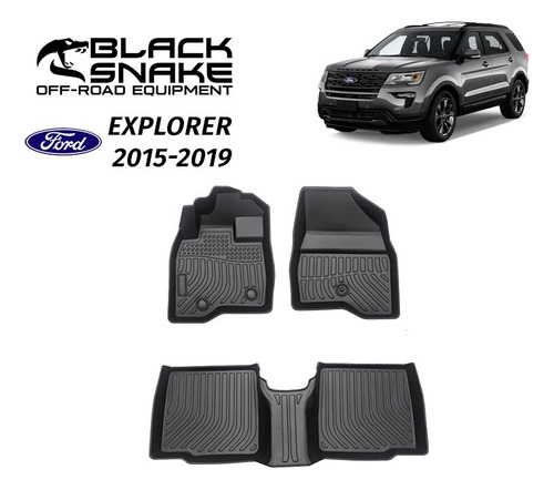 Pisos Calce Perfecto Ford Explorer 2015 - 2019