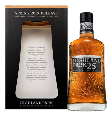 Whisky Highland Park 25 Años 46% 700 Ml