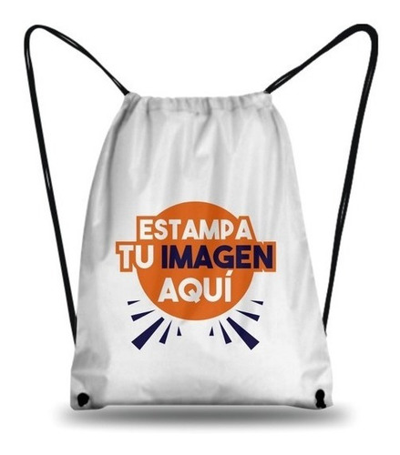 Mochila Morral Personalizada Estampada Sublimada