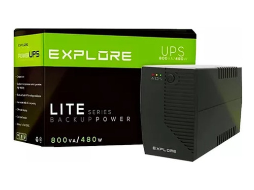 Unidad Ups 800va / 480w Explore Lite Xl800 4 Tomas, Nuevo