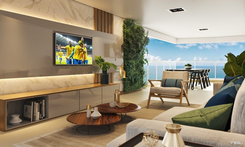 Imagem 5 de 17 de Residencial Praia Do Espelho - Apartamento 04 Suítes Na Bacutia Em Guarapari. - 20817