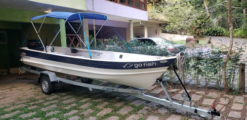 Imagem 7 de 14 de Barco De Pesca Em Fibra Artsol 560 Robaleiro Poddium Náutica