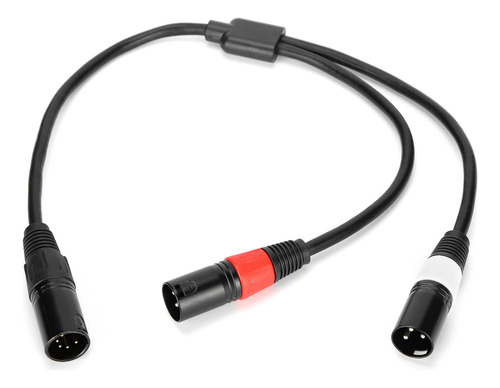 Para Cable Xlr Macho Jorindo Jd6079 De 5 Pines A Xlr Macho