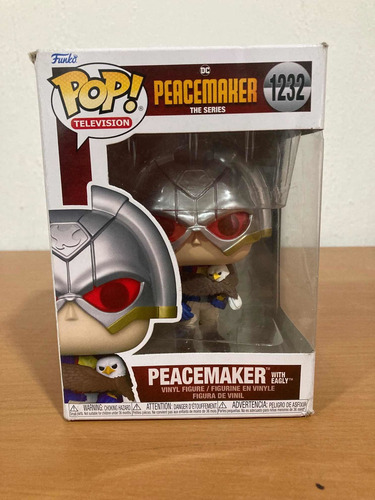 Peacemaker With Eagly 1232 Funko Pop! Tv Nuevo Original