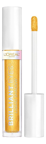 Sombra Líquida Loreal Paris Brilliant Eyes Color De La Sombra 445 Crown Gold