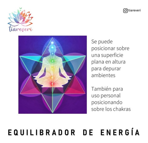 Equilibrador De Energía 7 Chakras Cuarzo Rosa / Reiki
