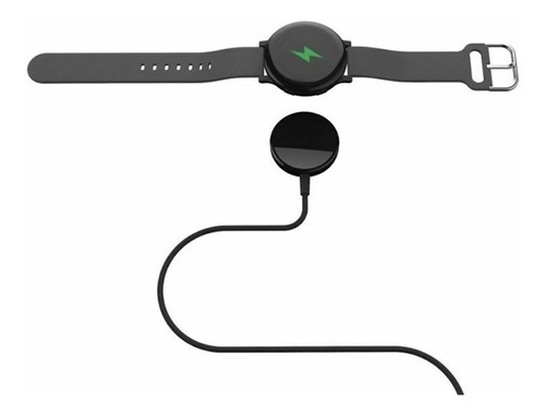 Cargador Para Samsung Galaxy Watch3 / Watch4 / Active 1 Y 2 Color Negro