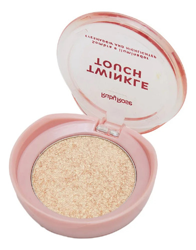 Sombra E Iluminador Twinkle Touch Ruby Rose Linha Rosa