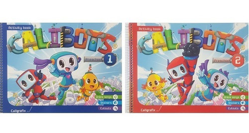 Pack Calibots Preschool N°1 + N°2 - Caligrafix