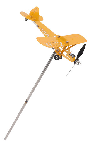 Veleta Piper J3 Cub Airplane 3d De Metal