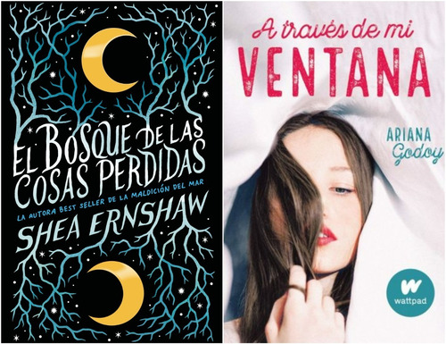 2 Libros Bosque Cosas Ernshaw Puck + A Través Godoy Montena