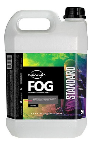 Liquido Fog Neutro Maquina De Fumaça Standart 5 Litro Nevoa