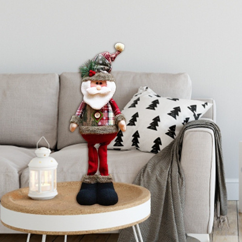Adornos Navideños De Pie Para Mesa De Interior Color 3 Pcs
