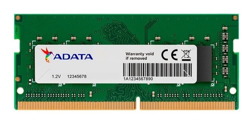 Imagen 2 de 4 de Memoria Ram Para Portatil O Aio 8gb Ddr4 3200 Mhz Adata