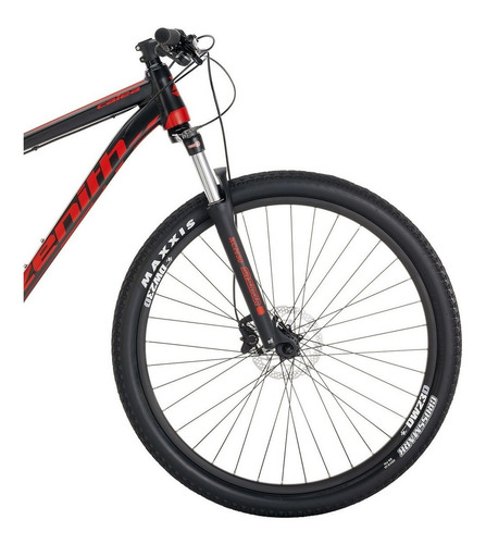 Imagen 3 de 3 de Mountain bike Zenith Bicycles Off Road Series Calea 29 Comp 2018 R29 M 18v frenos de disco hidráulico cambios Shimano Alivio M4020 y Shimano Deore M592 color negro mate
