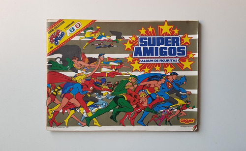 Album Super Amigos 1987 Incompleto