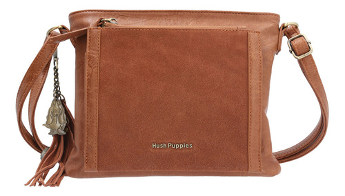 Cartera Hush Puppies I24of Luk Cross Caramelo Para Dama