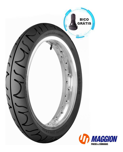 Pneu Traseiro Intruder Mirage 110/70-17 Maggion + Bico Tr412