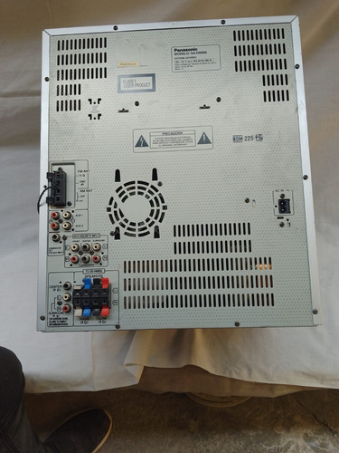 Modular Cerebro Panasonic Sa-hm900 Para Reparar O Piezas Gris Plata 280 W (Usado)