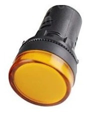 Luz Piloto 220v Amarillo Andeli