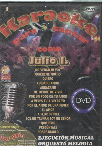 Legoz Zqz Karaoke Julio I - Dvd - Fisico - Ref- 1045