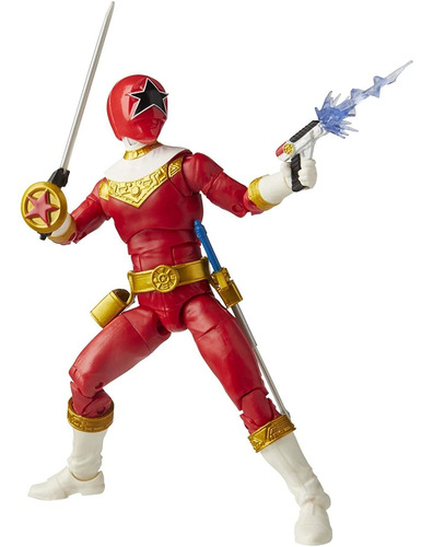 Power Rangers Lightning Collection Zeo Red Ranger Figura De