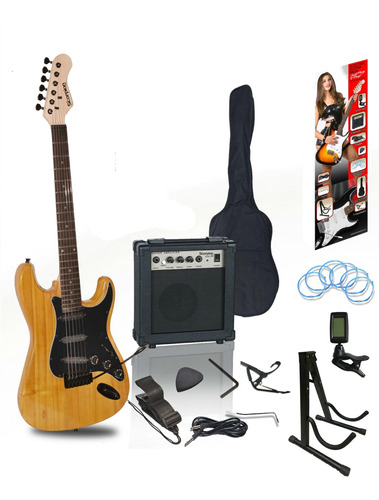 Set De Guitarra Electrica Scorpion 49na/bk