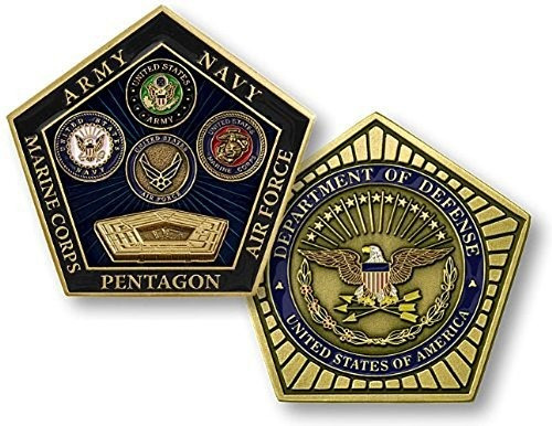 Pentgono Departamento De Defensa Challenge Coin