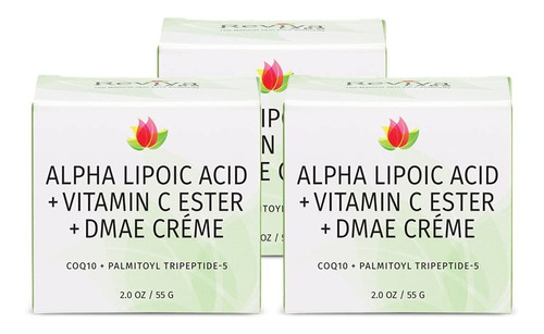 Reviva Labs - Ácido Alfa Lipoico Vitamina C Éster Y Crema D